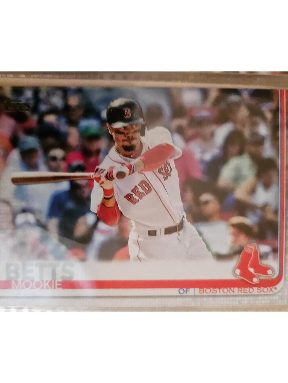 2019 Topps- Mookie Betts #50- Boston Red Sox